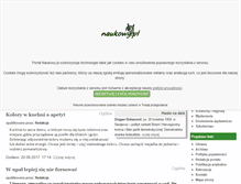 Tablet Screenshot of naukowy.pl